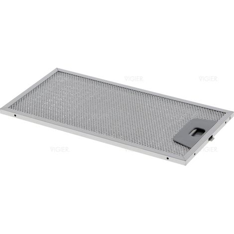 Filtre métal anti graisse 290X145X8 mm (13MC034) Hotte ROBLIN (1/4)