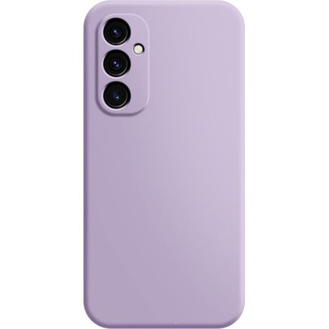 Funda para Samsung Galaxy A05s, silicona ligera, color morado.