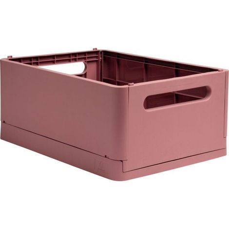 Bac pliable The Smart Case maxi Skandi vieux rose (1/4)