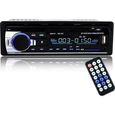 ZADALA® Autoradio MP3BluetoothUSB 12V (1/4)