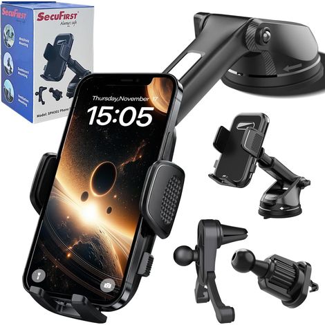 Support Telephone Voiture,Porte de Téléphone pour Douche et Mur (1/5)