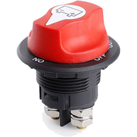 royaluxe-Coupe Circuit Batterie 12V-32V 100A Interrupteur de Batterie ON-OFF Coupe Batterie Interrupteur de Déconnexion de Batterie pour Voiture Bateau Camion Moto Véhicule Marine