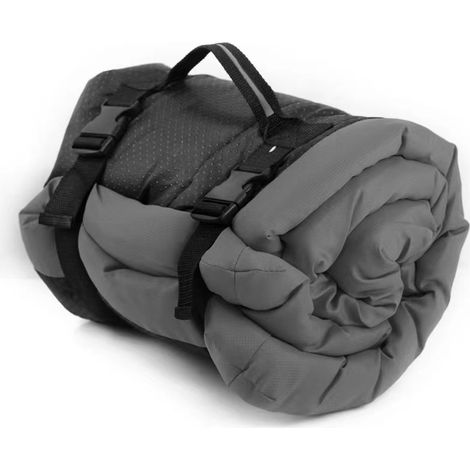 Tapis pour chien gris 90 x 60 cm 1 x lit pour chien portable, imperméable et pliable pour une utilisation en extérieur (1/5)