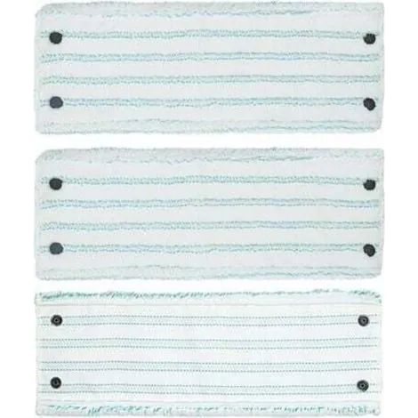 Têtes de rechange pour balai à franges en microfibre Leifheit Clean Twist M Micro Duo, lot de 3 (1/3)