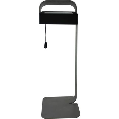 Lámpara de mesa solar - Fácil - Gris - Aluminio - LED - 30 lúmenes