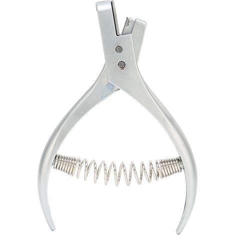 Poinçon en cuir portatif, pince à perforer en U pour bracelet de montre, vêtements, échantillons de papier, outil de découpe (1/5)