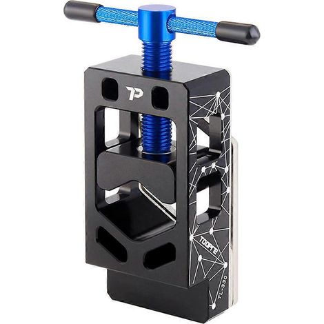 TOOPRE Coupe-tube de fourche de vélo de route, outil de coupe de tube en fibre de carbone pour vélo de route, scie pour tige de selle, outil de réparation de vélo (bleu) (1/5)