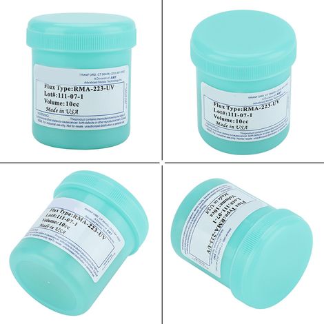 Pâte à braser à flux UV RMA-223 (100 g) pour circuit imprimé CSP BGA (1/5)