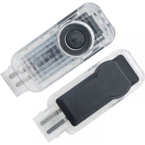 2 projecteur de porte Divers accessoire de portail, LED, lumière laser, fonctionnement automatique à l'ouverture/fermeture de porte, pour véhicules équipés CAN-bus (1/5)