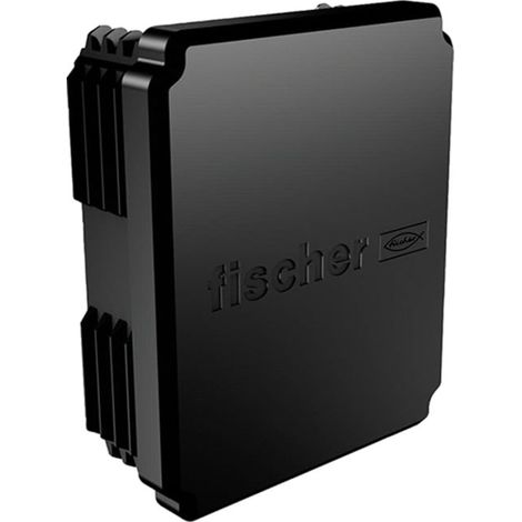 fischer Abdeckkappe AK 37 Schwarz für Montageschiene FLS und Auslegerkonsole ALK Stecknuss 1/2 Zoll SW15 (1/4)