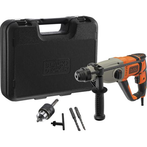 Black+Decker BEHS02K-QS martillo perforador 800 W gris naranja (1/5)
