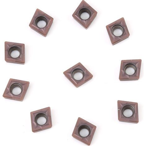 Porte-outil de tournage interne pour alésoirs, 10 barres et 3 inserts CCMT0602 avec clé (1/5)