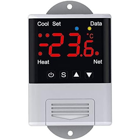 Wifi-Temperaturregler ohne Thermostat NTC-Sensor Digitalanzeige APP-Steuerung für Smart Home (1/5)