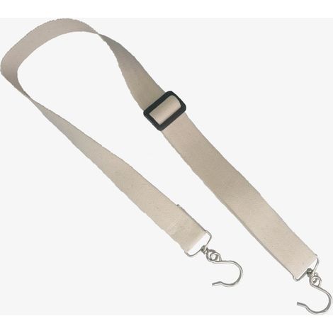 Direct Filet – Sangle pour panier de récolte Kangourou – Coton 1.16m x 5cm – 2 crochets réglables pour maintien optimal – Harnais ergonomique