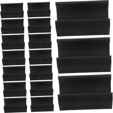PRETYZOOM Lot de 20 protège-pieds de chaise en plastique antidérapants (1/5)