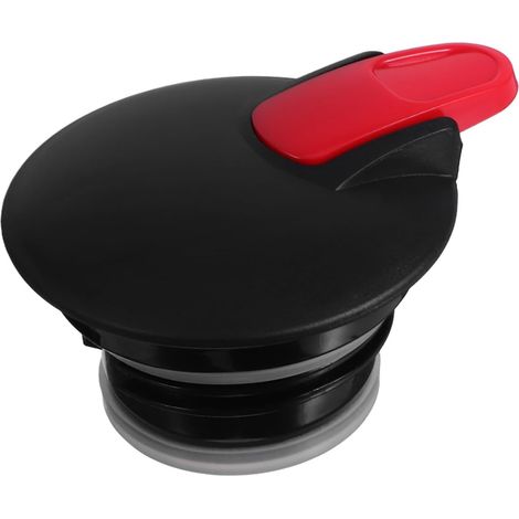 Carafe Lid PP Material Strong Seal and Heat Protection Black