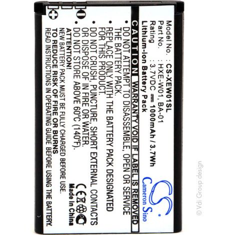 NX - Batterie GPS 3.7V 1000mAh - BA-01HEW-R02-1HXE-R02 (L)HXE-W01 (1/3)