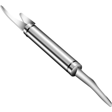 Couteau à crevettes multifonctionnel en acier inoxydable 6 en 1, éplucheur de crevettes rapide, couteau à découper/gratter/creuser en ligne, outils de cuisine (1/5)