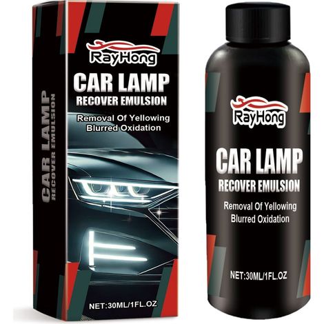 Pâte De Polissage Pour Phares Automobiles - Restauration Anti-Brouillard Et Anti-Jaunissement - Pour Lentilles En Polycarbonate - 100 ml (1/3)