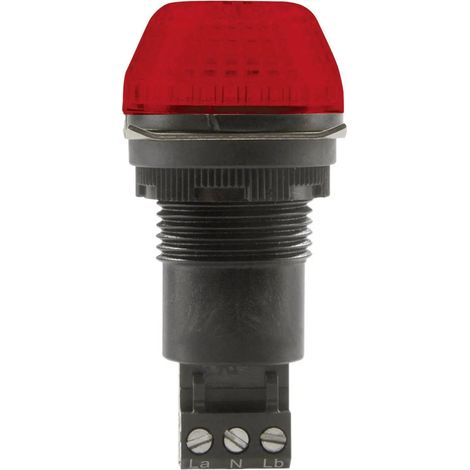 [NEUWERTIG] B-Ware Auer Ibs Signalleuchte Kontrollleuchte Led Rot Einbauleuchte Signallicht 30mm