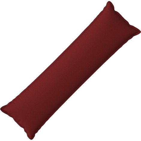 Housse de coussin HOUTEN Bordeaux 40 x 145 cm Lin synthétique vidaXL (1/5)