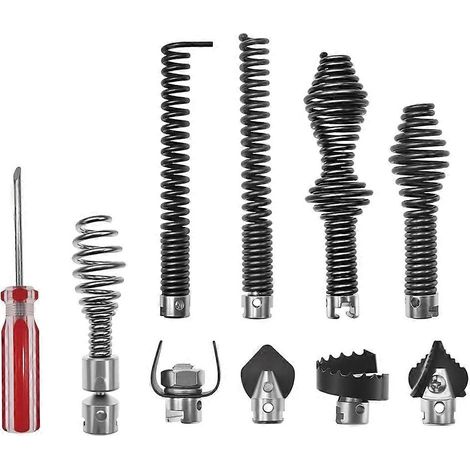 Kit d'accessoires pour déboucheur de canalisations RIDGID K-400, C-4, C-6, C-7, C-8, C-9 pour câbles robustes de 5/8" (16 mm) (1/5)