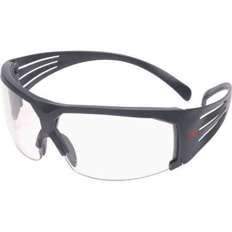 Schutzbrille SecureFit™-SF600 EN 166 Bügel grau,Scheibe klar PC 3M (1/3)