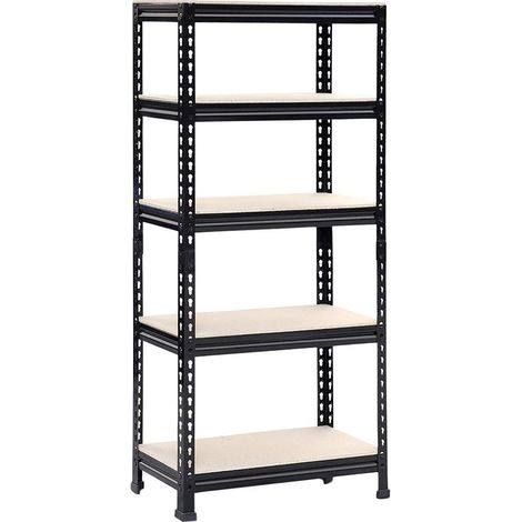 Oypla 750kg Heavy Duty 5 Tier Metal Storage Garage Shelving Racking (1/4)