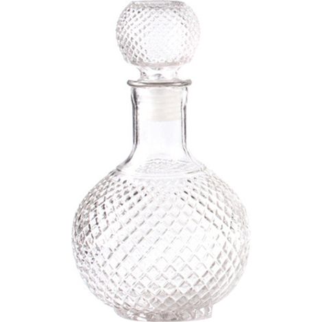 Carafe à décanter rapide en verre transparent en forme de boule, bouteille en cristal pour whisky ou vin avec bouchon, accessoire de bar à domicile (1/5)
