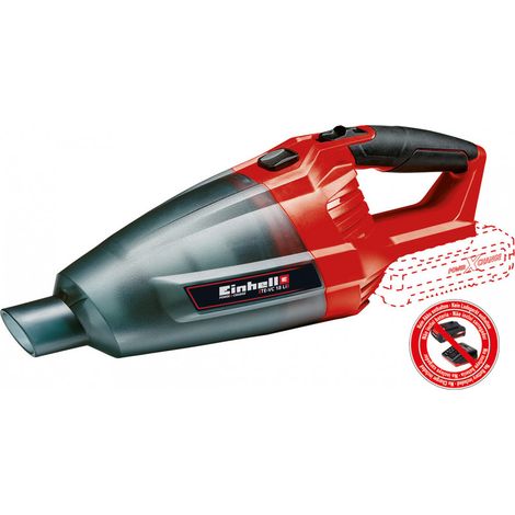 Einhell TE-VC 18 Li Solo aspirador de mano negro y rojo
