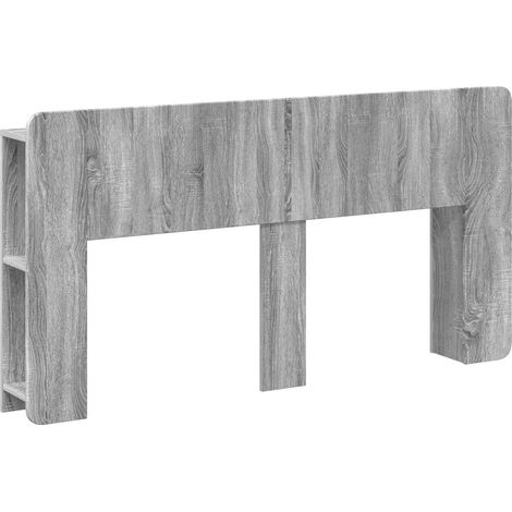 Maison Exclusive - Testata del letto Grigio Sonoma Legno ingegnerizzato (1/5)