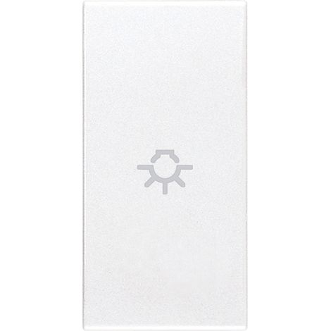 VIMAR - 20131.L.B Tasto 1M simbolo luce assiale bianco