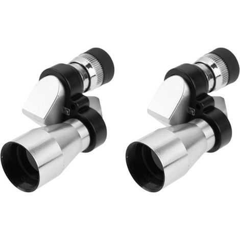 Lot de 2 télescopes d'angle 8 x 20, monoculaires, de poche, pour vision nocturne et faible luminosité (1/4)