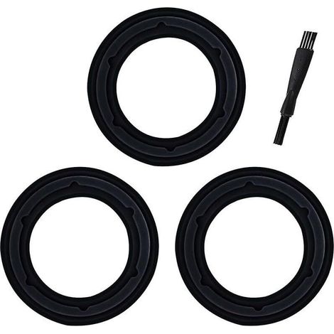 Ensemble de 3 joints d'étanchéité pour joint de lame Monsieur Cuisine Connect,joint de remplacement pour accessoires de robot culinaire Monsieur Cuisine Edition Plus et Smart(avec brosse de nettoyage) (1/5)