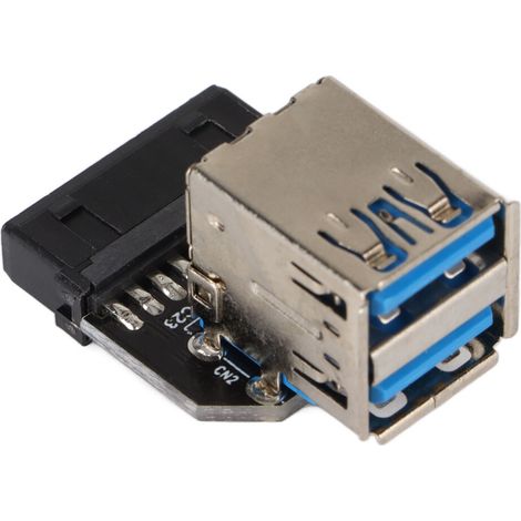 Facile da usare e installare, una soluzione economica per qualsiasi applicazione che richieda una porta USB 2.0 femmina interna e un trasferimento dati ad alta velocità.