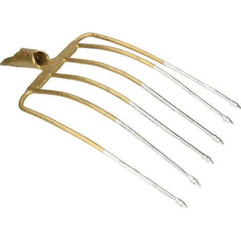 Fourchette à foin 6 dents Fourchette à foin Fourchette de jardin Fourchette à fumier Fourche de jardin Fourche à bêche Fourchette pour jardin et agriculture