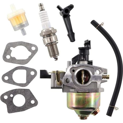 Carburateur avec joint de filtre à essence pour moteurs Loncin G160 G200 G200F LC168 F-2 6,5 CV 196 cc moteurs 170020406-0004 (1/5)