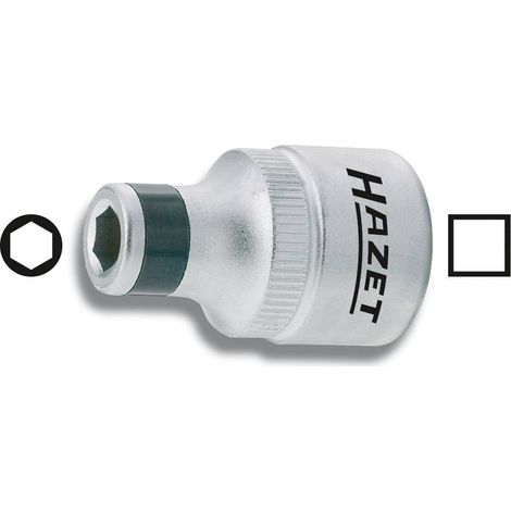 Adaptateur d'embout Hazet 2250-4 1/4 pouces Propulseur 1/2" (12.5 mm) 35 mm C79964 (1/2)