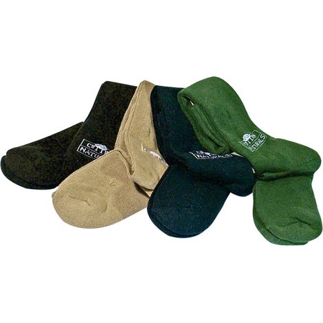 beige - Calze equitazione rinforzate in cotone e lycra foderate in spugna