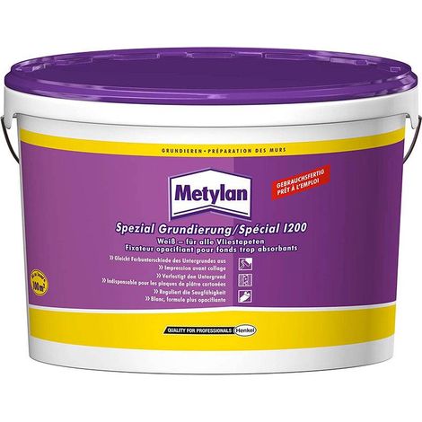 Metylan Spezial Grundierung Weiß 10 Ltr