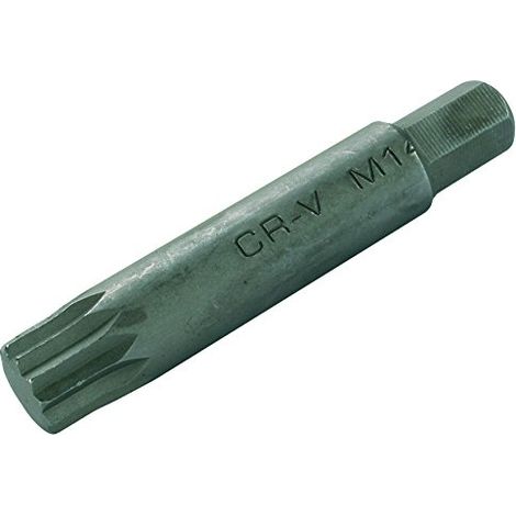 BGS Bit Länge 75 mm Antrieb Außensechskant 10 mm (3/8") Innenvielzahn (für XZN) M14 - 4864