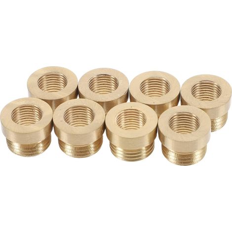 Connecteur de lampe en cuivre, 8 adaptateurs réducteurs à filetage (1/5)