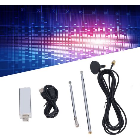 Hochstabiler, breitbandiger, temperaturkompensierter Softwareempfänger mit TCXO (0,1 MHz–1,7 GHz) und ADSB-Haupteinheit für das Luftfahrtband mit Antenne (1/5)