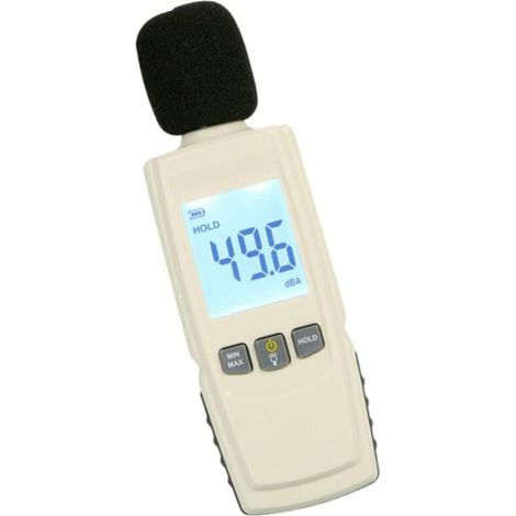 Schallpegelmesser GM1352 Digitales Dezibelmessgerät Dezibeltester Detektor (ohne Batterie) Umwelt-/Schallpegelmessgerät Messgerät