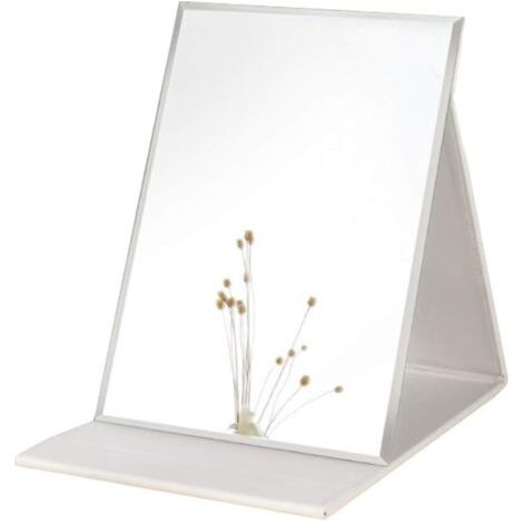 Miroir, Miroir de Maquillage Portable HD Miroir, Portable/Table Miroir Pliable 10X7 Pouces (1/5)