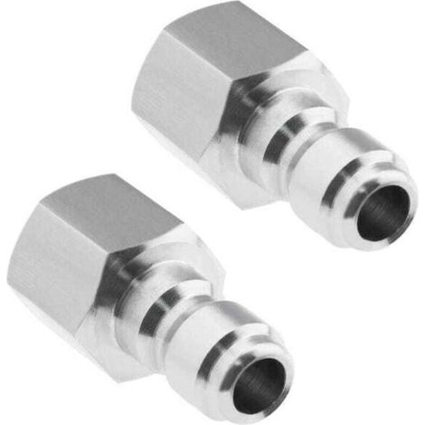 Adaptateur pour nettoyeur haute pression 42 × 16 × 15 mm, connecteur femelle NPT 1/4 pouce, raccord rapide (1/5)