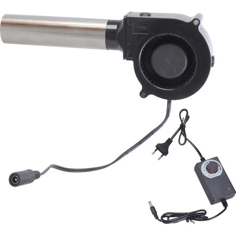 Ventilateur de barbecue avec système de refroidissement et d'allumage rapide pour barbecue en extérieur, idéal pour le camping.-AquaForge (1/5)