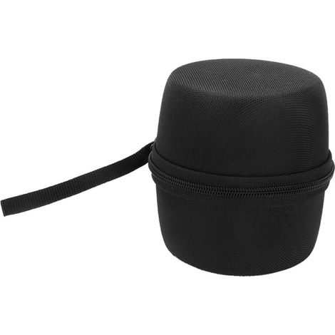 Trousse de rangement noire pour tensiomètre professionnel, étui de transport pour brassard et moniteur de pression artérielle, pochette de protection rigide (1/5)