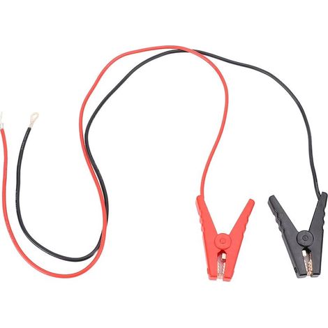 Câble de raccordement de clôture électrique avec pince Crocodile, fil de chargeur solaire pour alimentation (1/5)