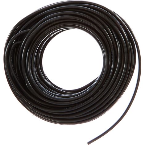 Electraline 10924 Piattina Indivisibile H03VVH2-F, Sezione 2x0.75 mm, 20 mt, Nero (1/4)